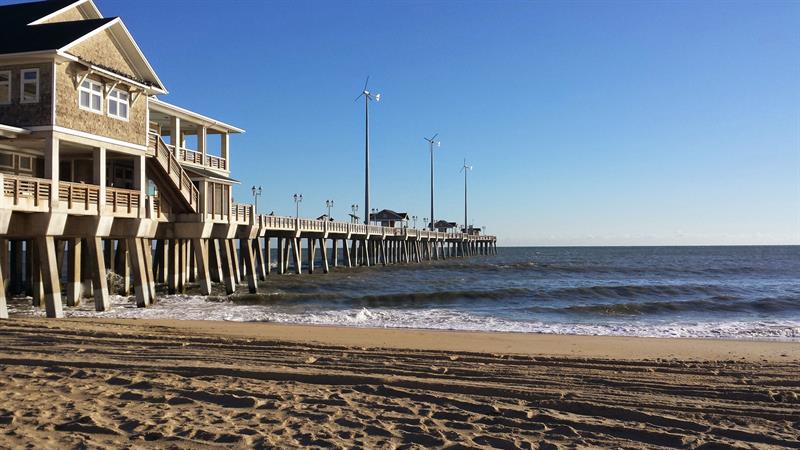 Jennette's Pier in Nags Head, North Carolina