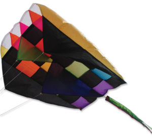 A colorful parafoil kite