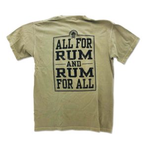 All for Rum and Rum for All short sleeve shirt