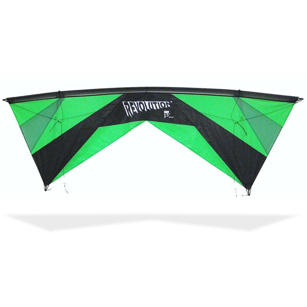 Rev EXP travel stunt kite in green