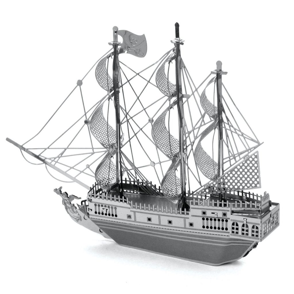 Metal Earth pirate ship model