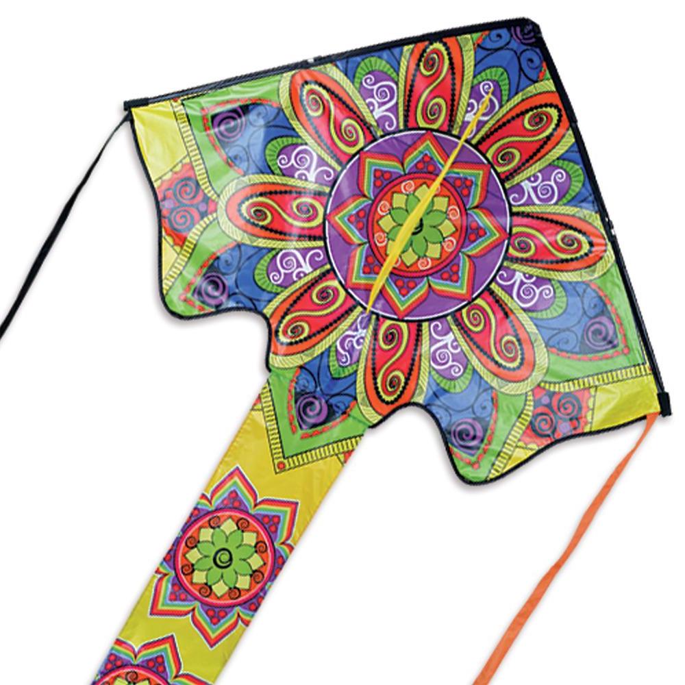 mandala delta easy flyer kite for kids