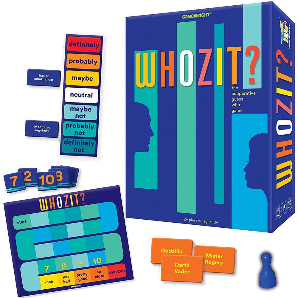 Whozit? the cooperative guess who board game