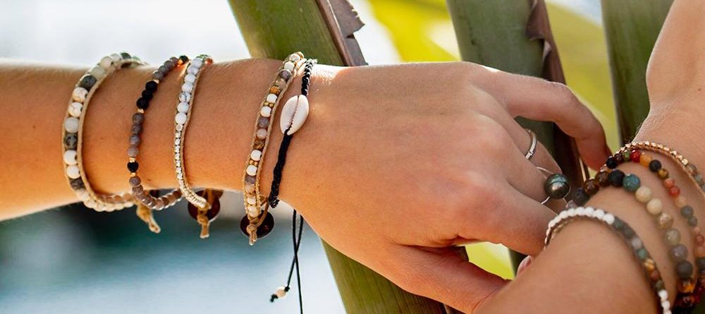 Lotus and Luna bracelets