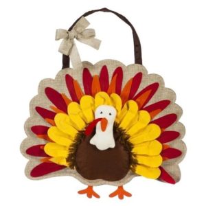 Thanksgiving turkey door hanger