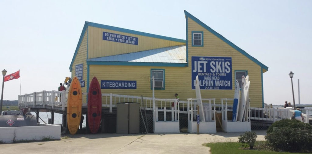 Old Kitty Hawk Kites whalebone watersports store