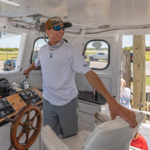 Captain Tripp on the Miss Oregon Inlet Headboat