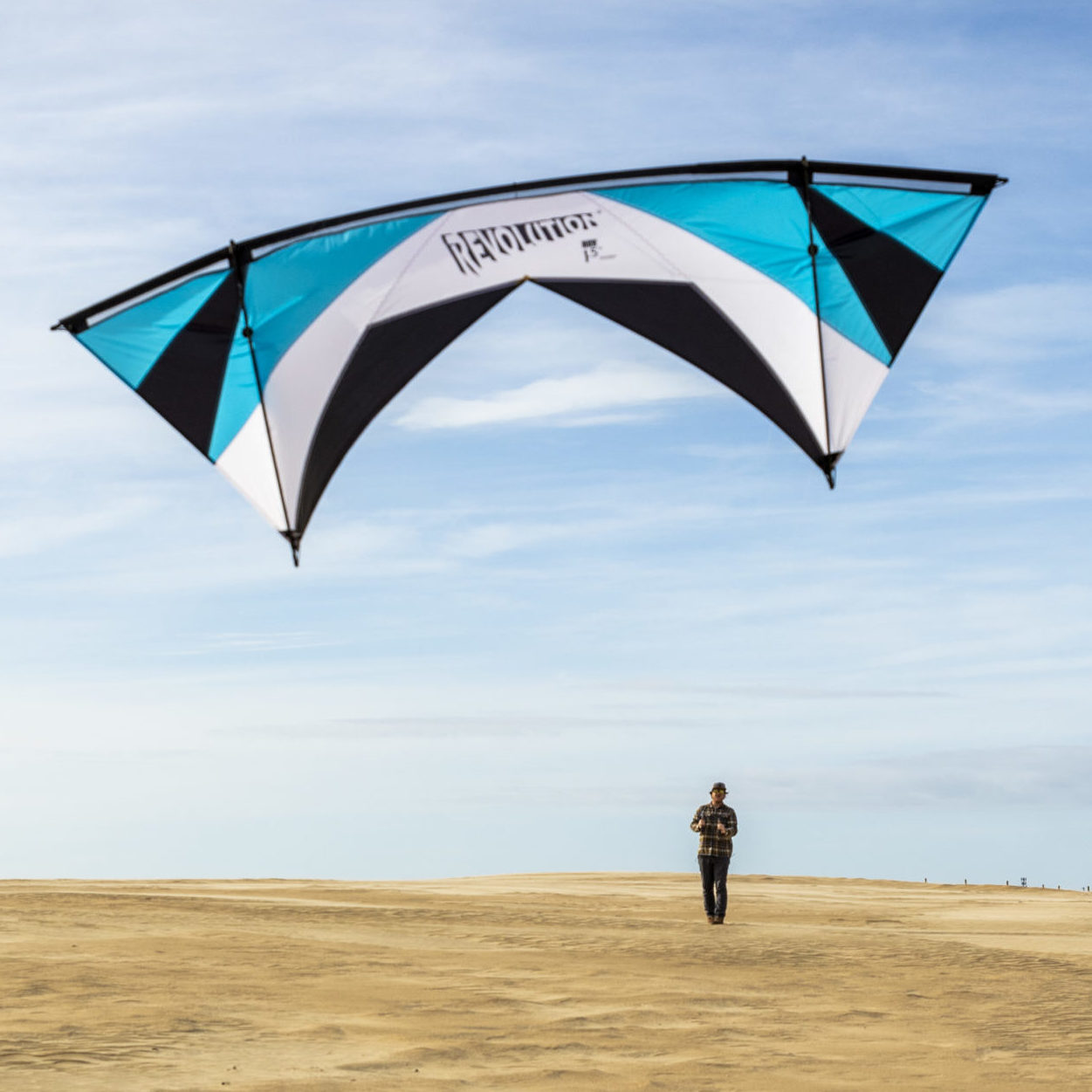 Revolution quad line kite