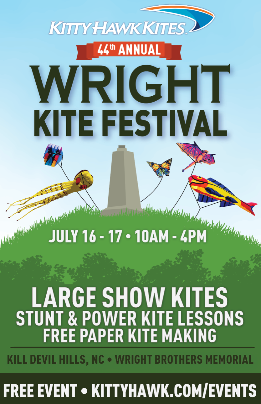 2022 Wright Kite Festival Poster